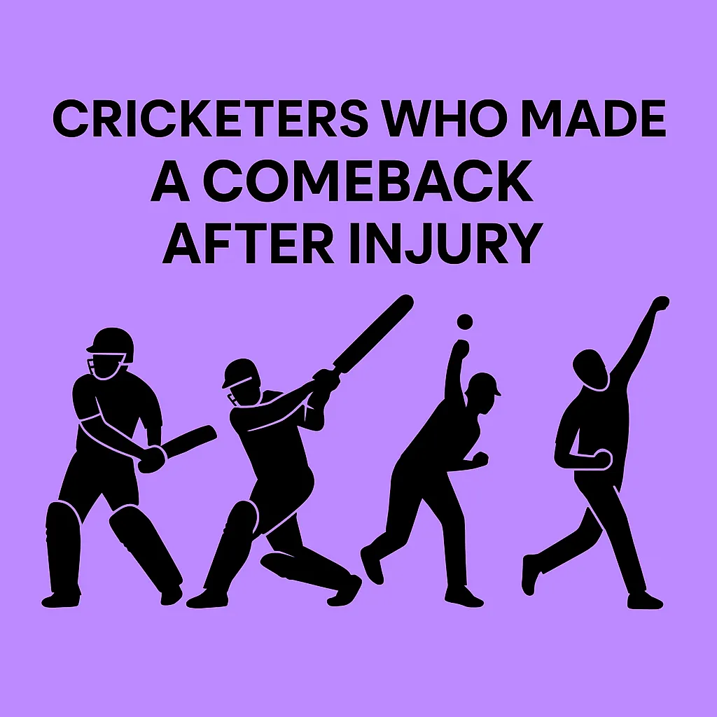 Pakistani Cricketers Comeback After Injury