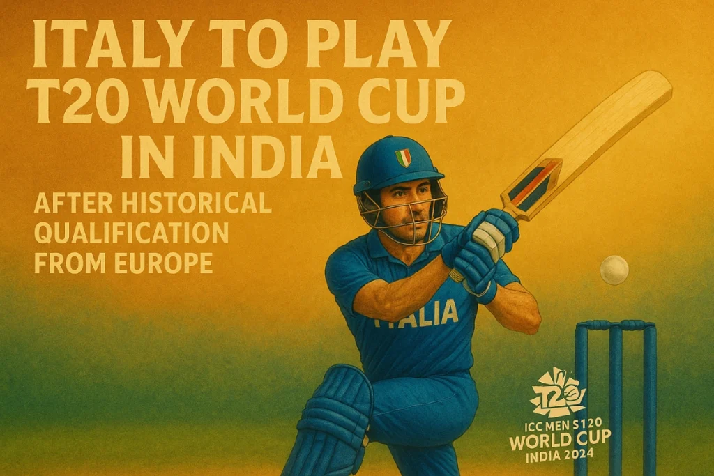 Italy Qualifies for T20 World Cup in India After Historic Europe Win