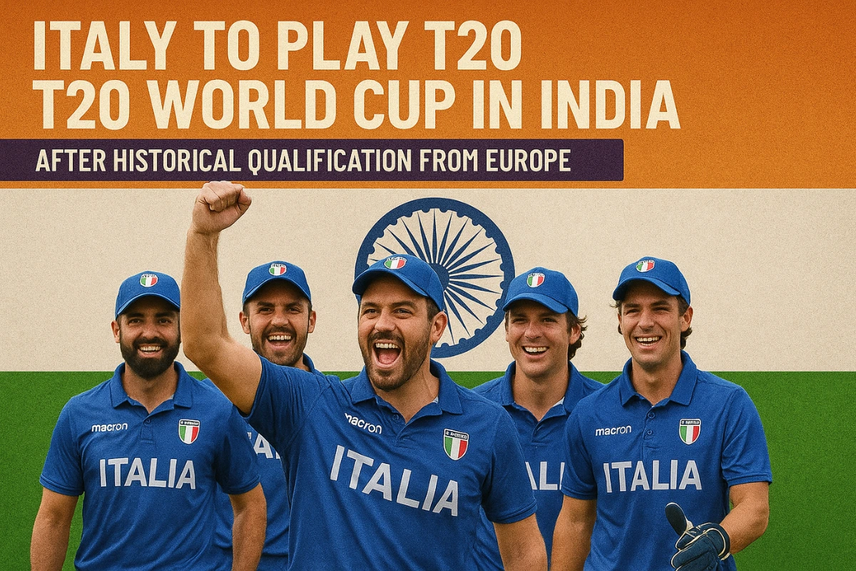 Italy Qualifies for T20 World Cup in India After Historic Europe Win