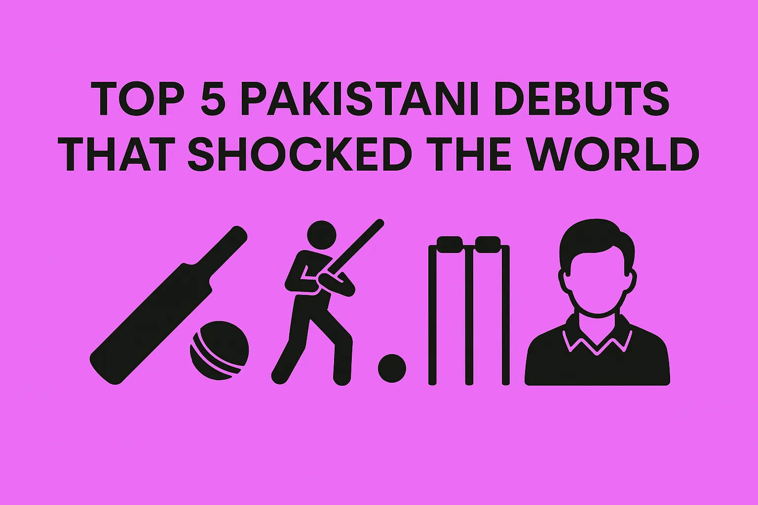 Pakistani world-class cricketers