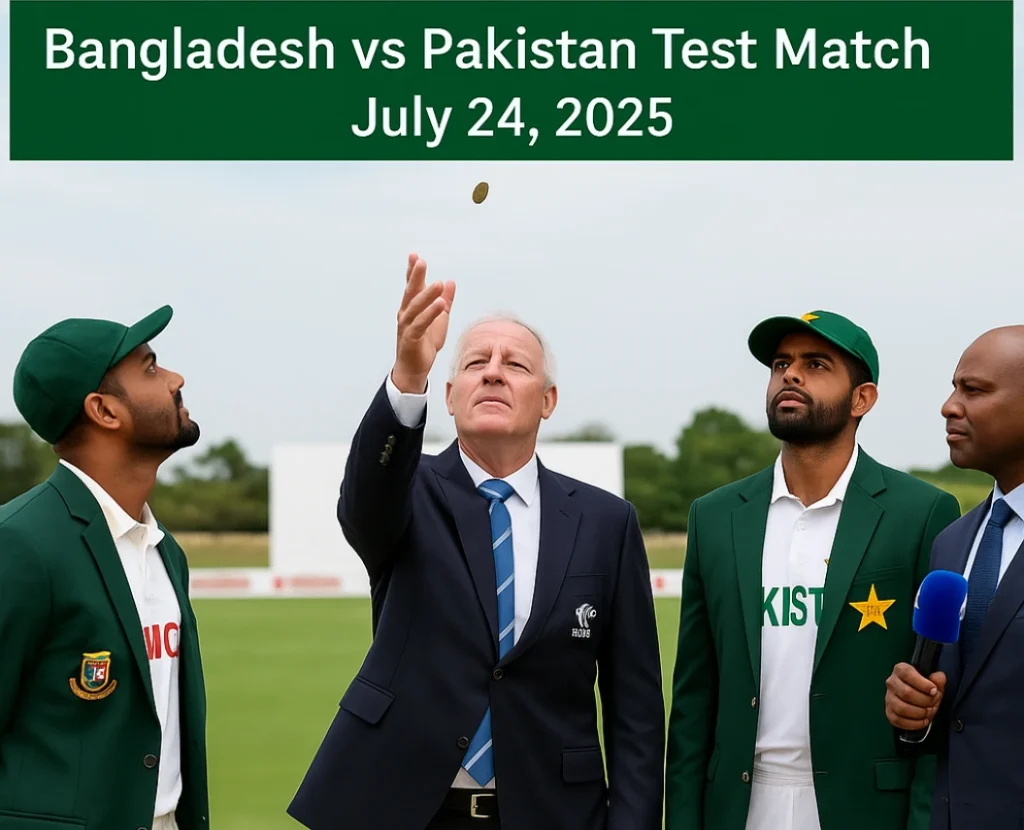 "Featured image for the Bangladesh vs Pakistan Test match on July 24, 2025"
