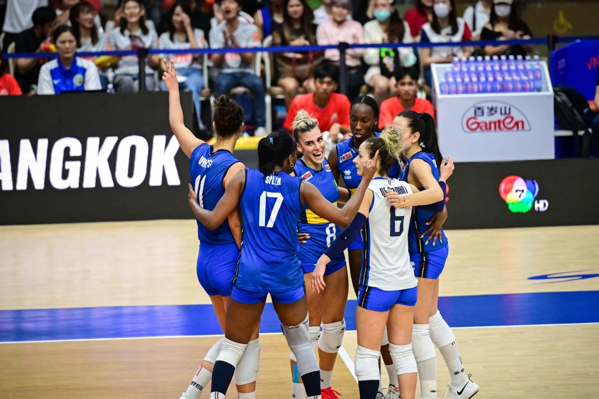 Italy Beats Brazil in Women’s VNL Comeback